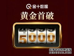 <strong>涨“爆”了！现货黄金首次突破5000美元大</strong>