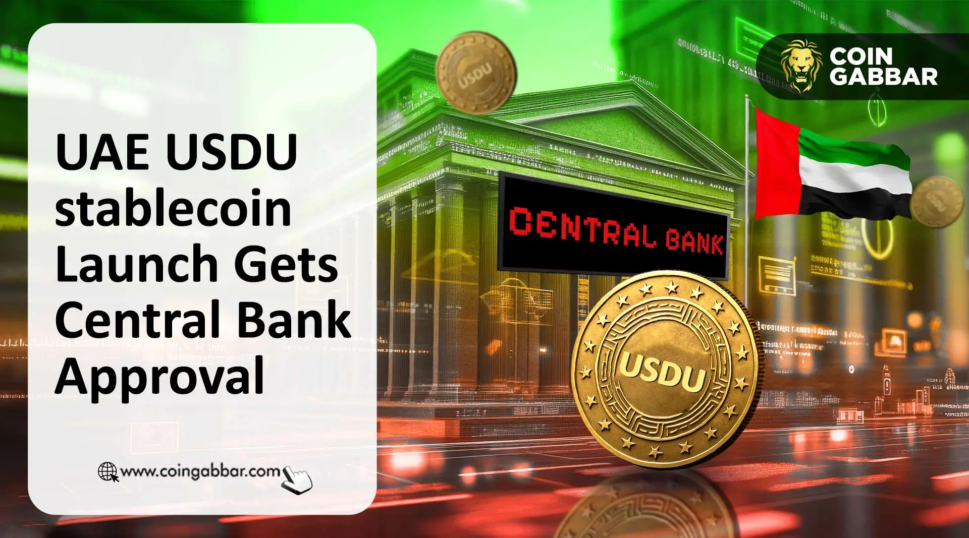 <strong>阿联酋USDU稳定币正式推出，作为中央银行</strong>