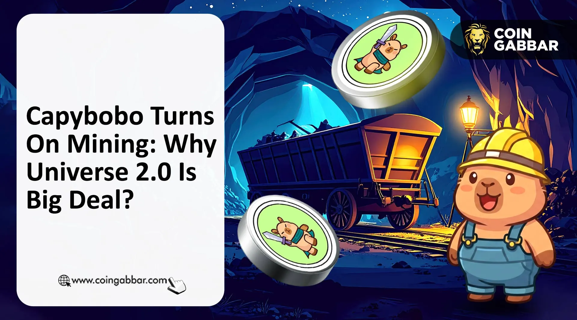 <strong>Capybobo Token Universe 2.0 正式上线挖矿：早期</strong>