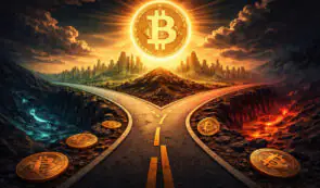 <strong>比特币正处于十字路口：决定下一步走向</strong>