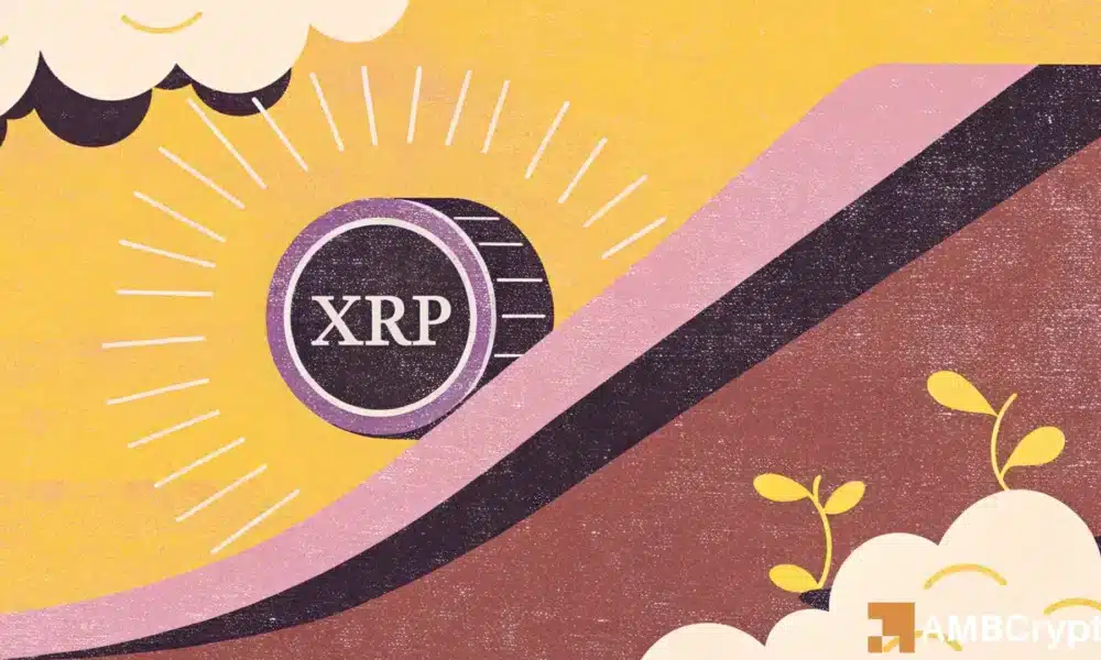 <b>XRP 从峰值回落 61%——但这一信号暗示着更深层次</b>